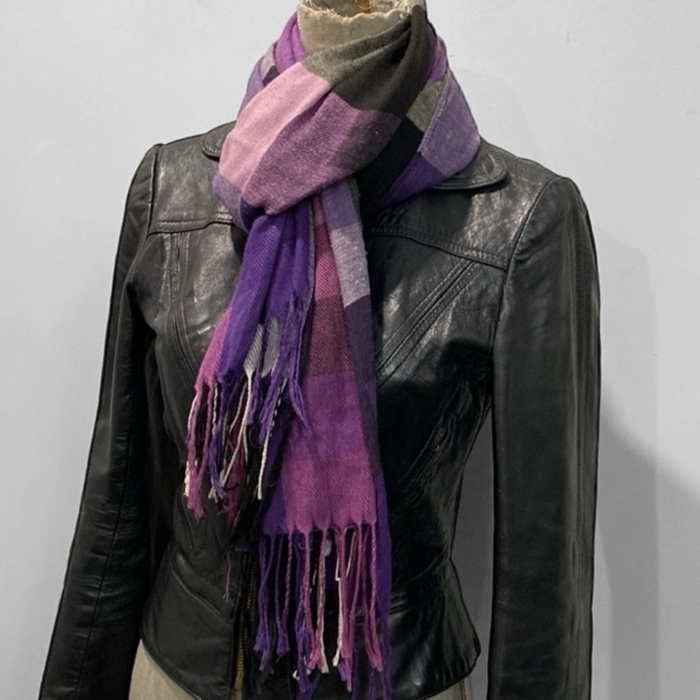 Coastal Weaved Textured Scarf with fringe 25x70